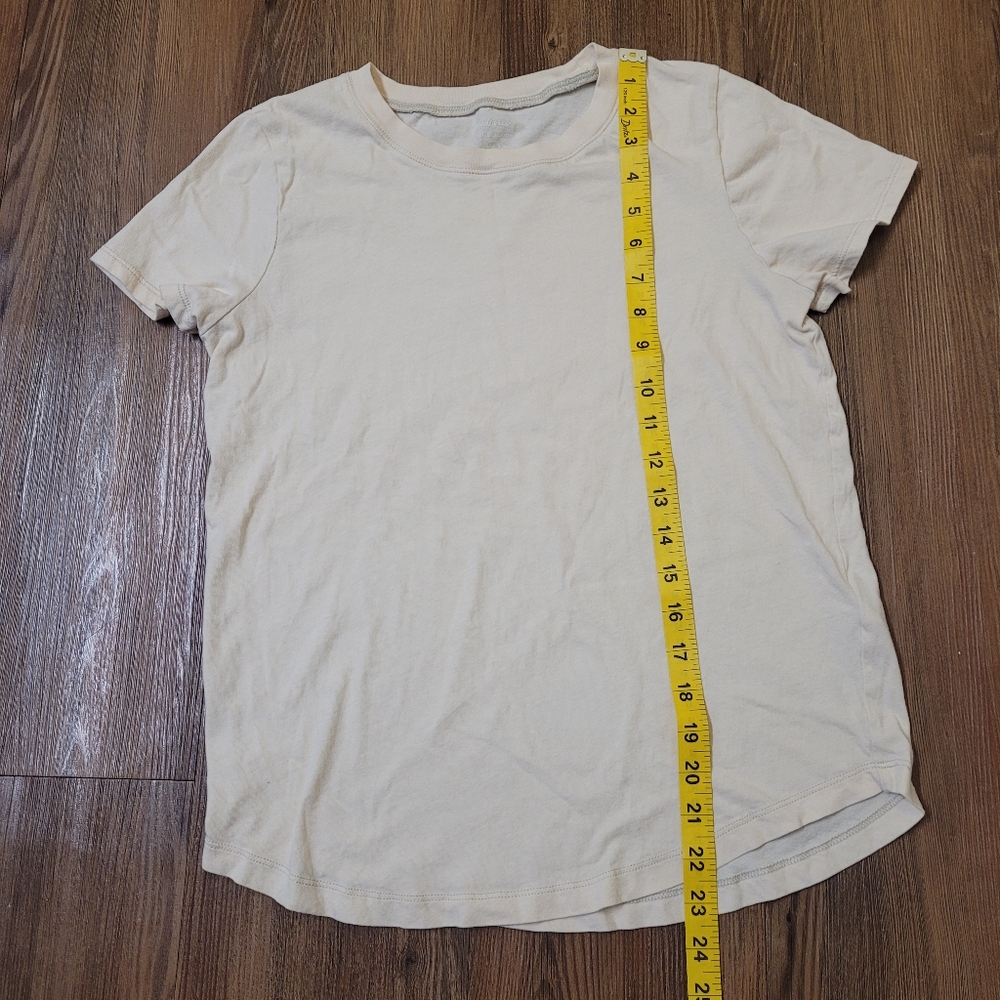 Madewell Soft Fade Cream T-Shirt used good‎ condition. - Picture 4 of 7